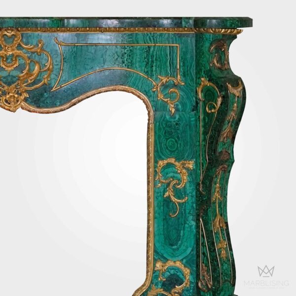 Marble Sculptures - Traditional Style Marble Fireplace