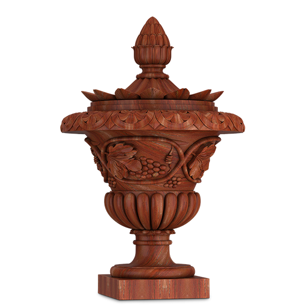 Artichoke Finial Urn