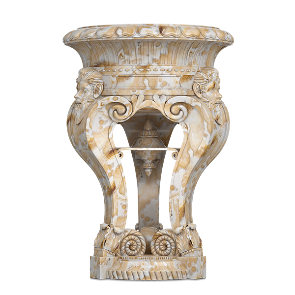 Baroque Marble Planter