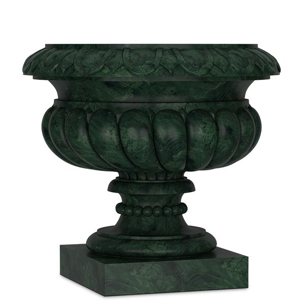 Twisted Scalloped Planter