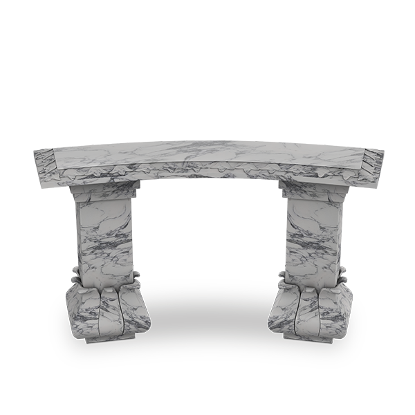 Circular-Table-and-Benches-Set---Classic-Bench---01