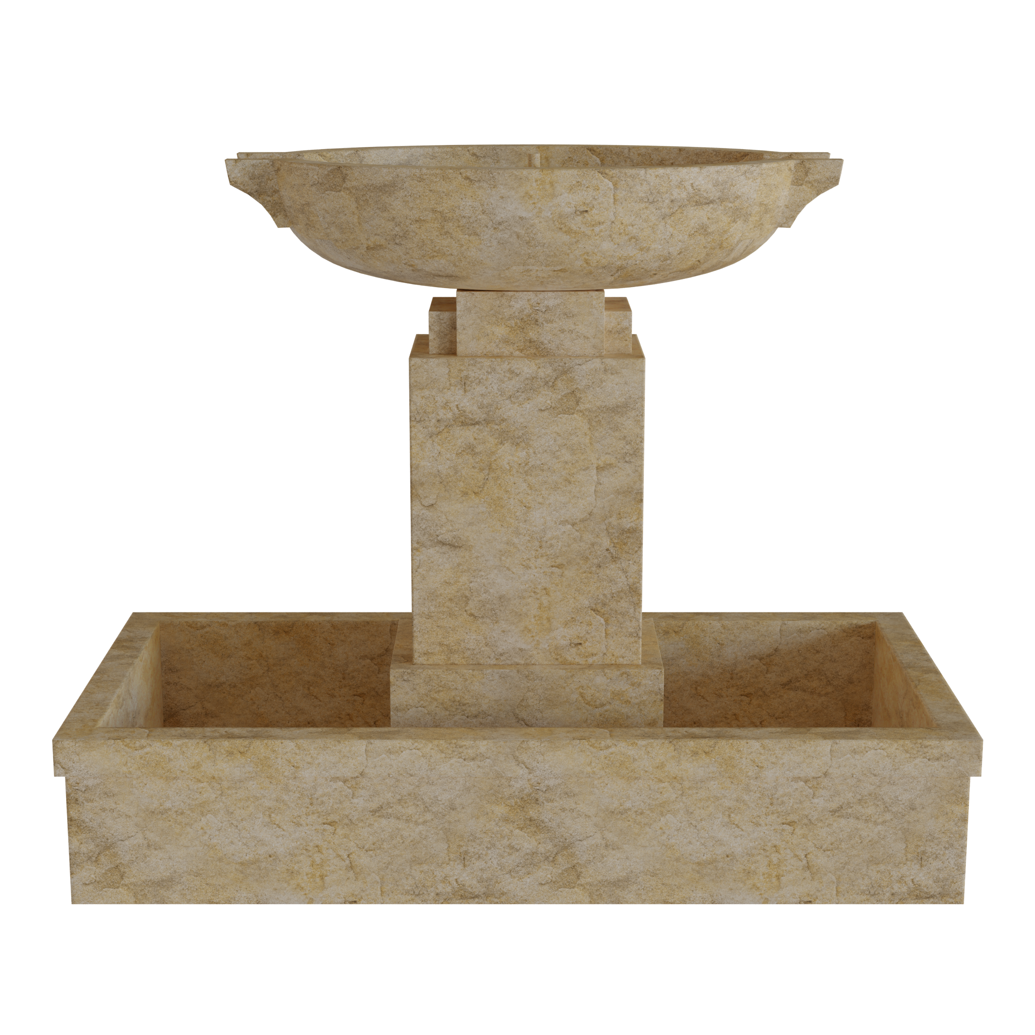 Sideflow Marble Fountain