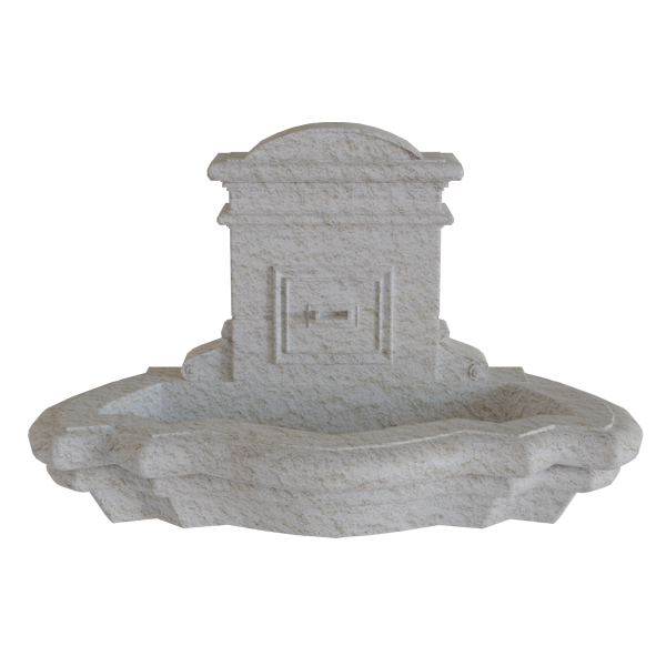 Classic Wide Basin Wall Fountain