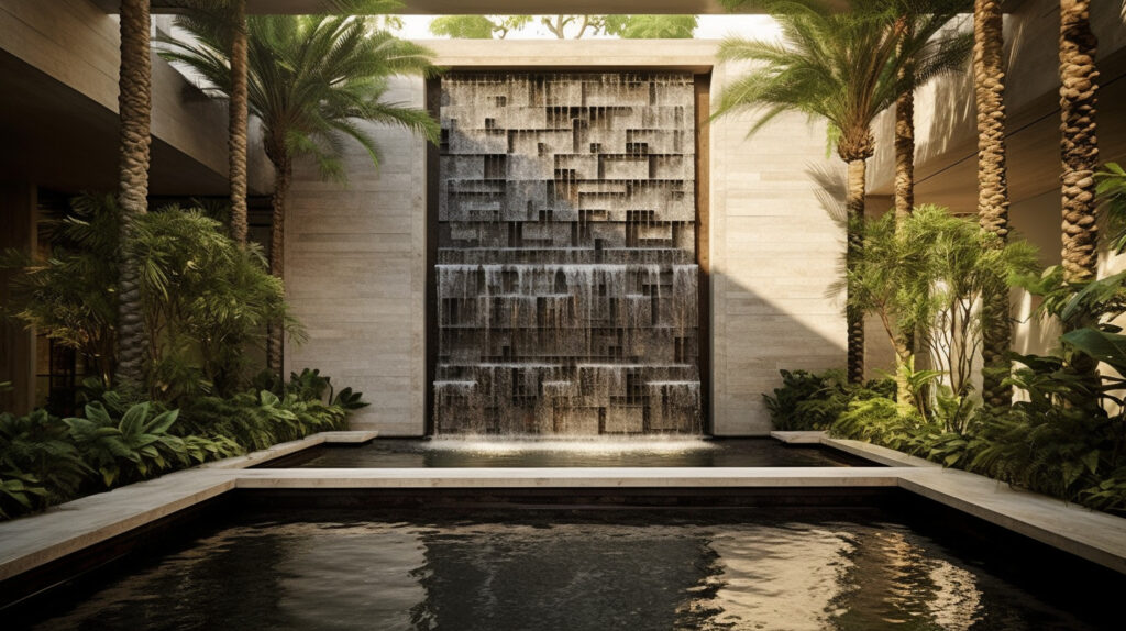 grand wall fountain could be a remarkable selection