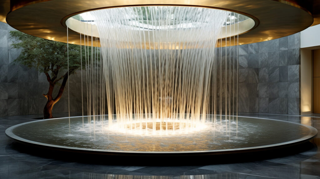 When fountains boast of grander drops or cascades